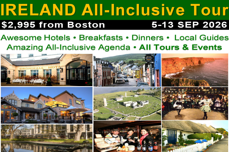 Ireland Insider Tour - Sightseeing: July & September 2026